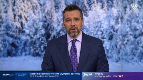Ahmed Fareed NBC Winter Olympics