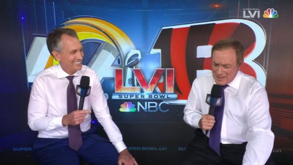 Al Michaels and Cris Collinsworth 1