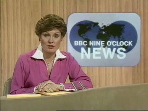 Angela Rippon - BBC One Nine O'Clock News (1)