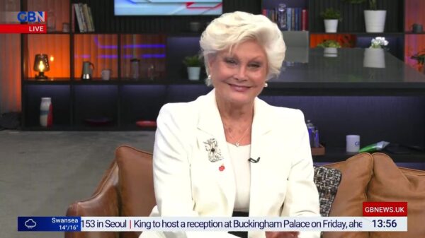 Angela Rippon on GB News 1