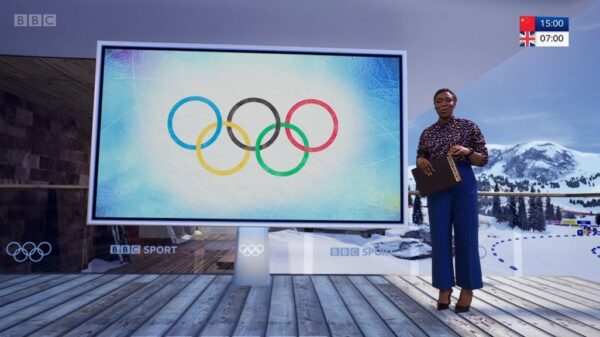 BBC Winter Olympics 2022 Studio 1