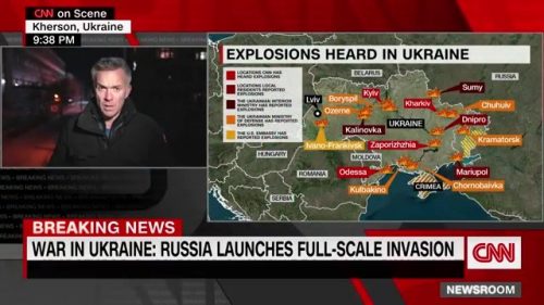 CNN Russia Invades Ukraine
