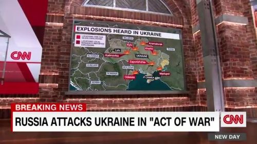CNN Russia Invades Ukraine