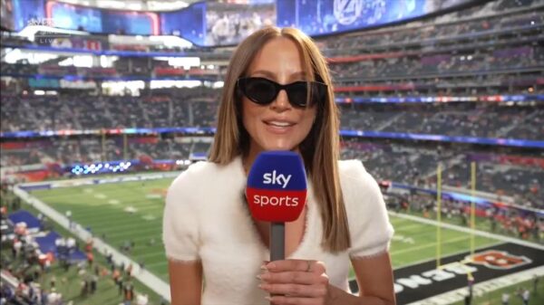 Kay Adams on Sky Sports 1
