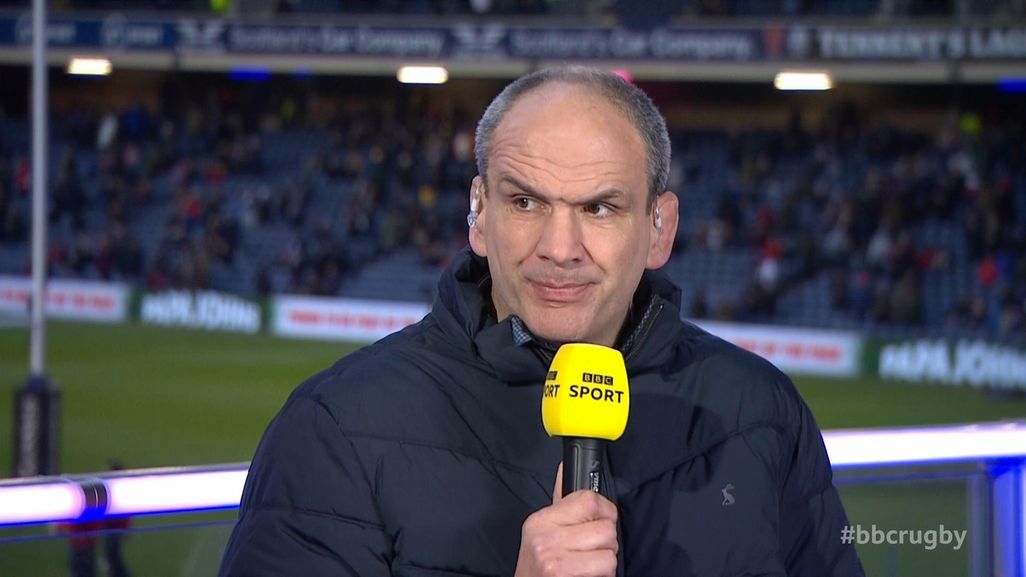 Martin Johnson BBC Six Nations Rugby 1
