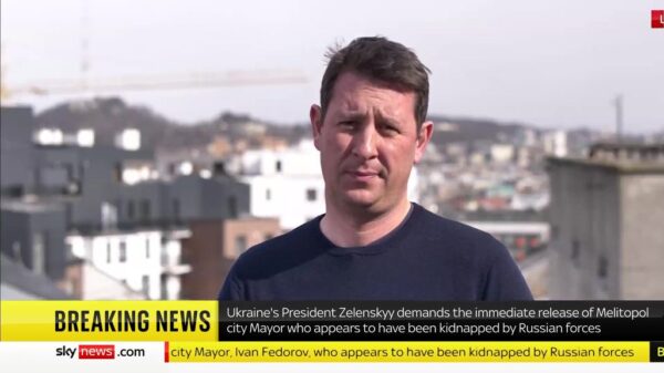 Sky News covering Ukraine War 2