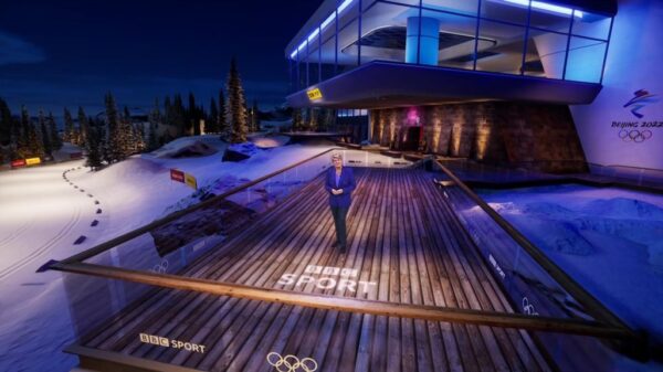Winter Olympics 2022 BBC Studio 1