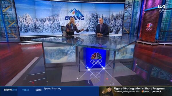 Winter Olympics 2022 NBC Studio 1