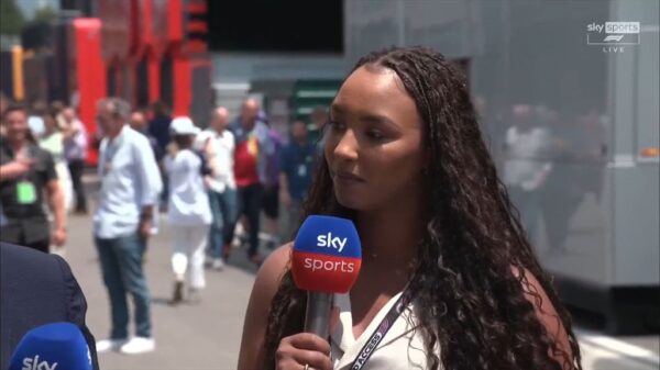 Naomi Schiff on Sky F1 1