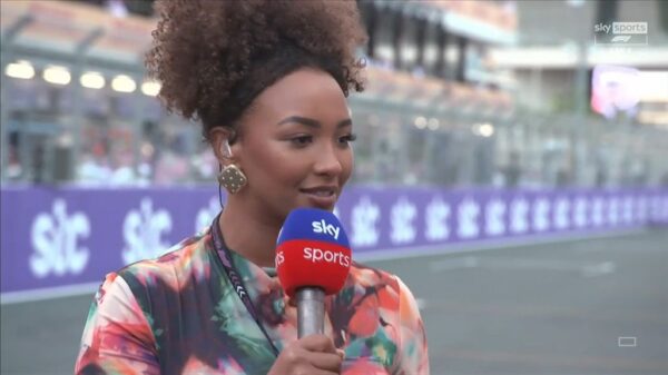 Naomi Schiff on Sky Sports Formula One 1