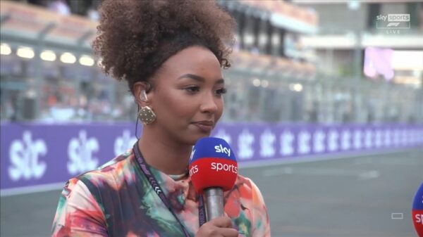 Naomi Schiff on Sky Sports Formula One 2
