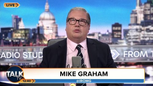 Mike Graham TalkTV Presenter