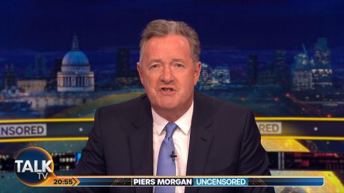 talk TV Piers Morgan Uncensored Ends