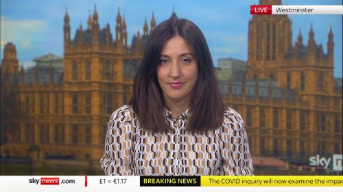 Liz Bates Sky News Political Correspondent