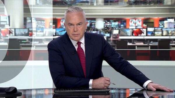 BBC News at Ten from New Studio B 14