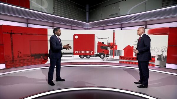 BBC News at Ten from New Studio B 17