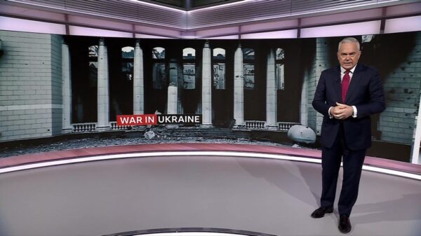 BBC News at Ten from New Studio B 4