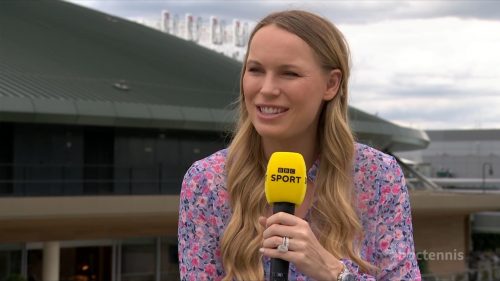 Caroline Wozniacki - BBC Wimbledon Presenter (3)