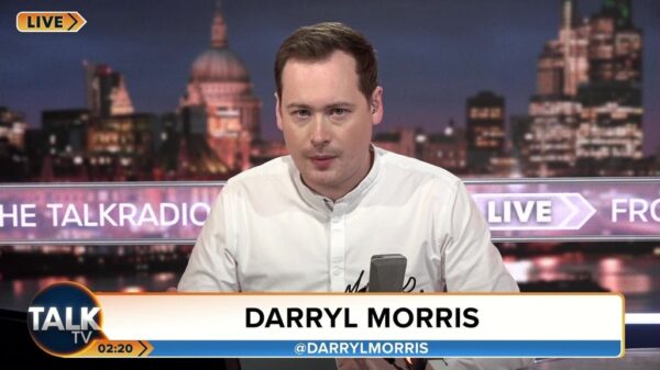 Darryl Morris TalkTV Presenter 3 Darryl Morris TalkTV Presenter 3