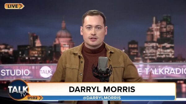 Darryl Morris TalkTV Presenter 4 Darryl Morris TalkTV Presenter 4