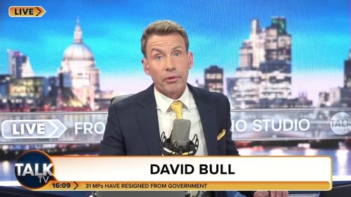 David Bull TalkTV Presenter