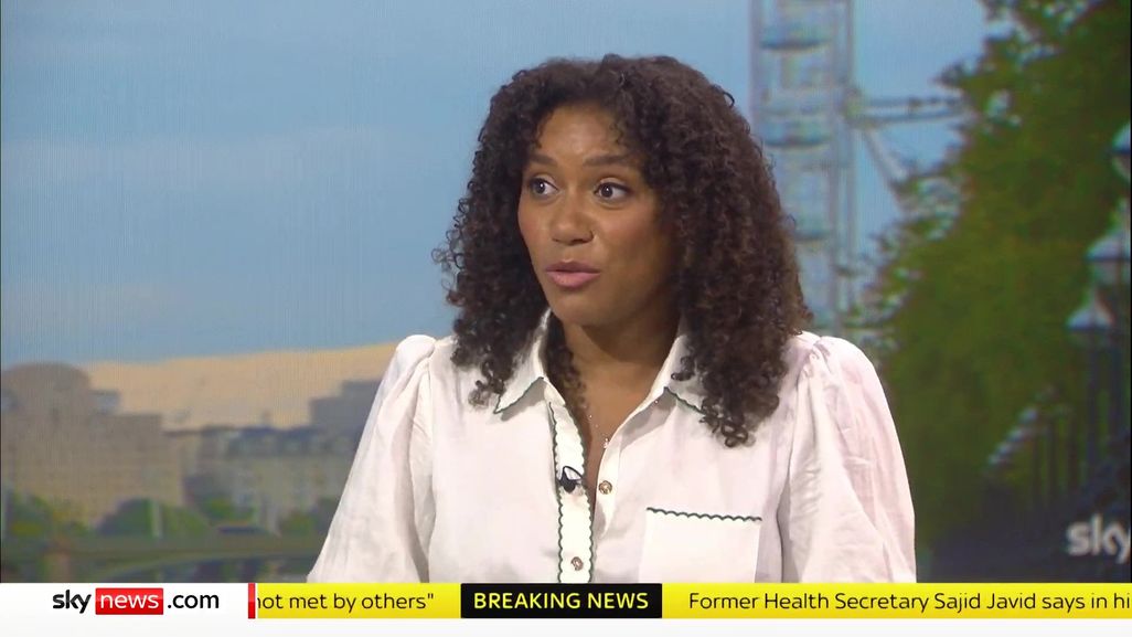 Mhari Aurora Sky News Political Correspondent 