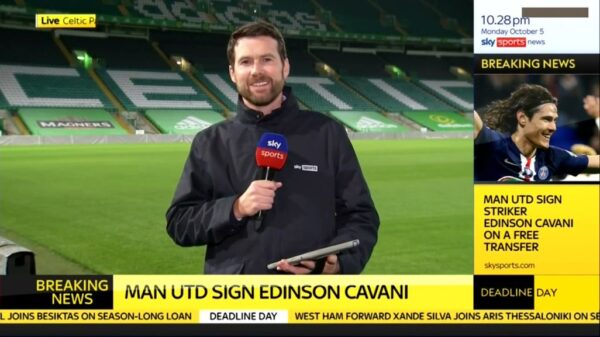 Carles Paterson Sky Sports News Reporter