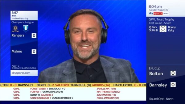 Kris Boyd Sky Sports 3