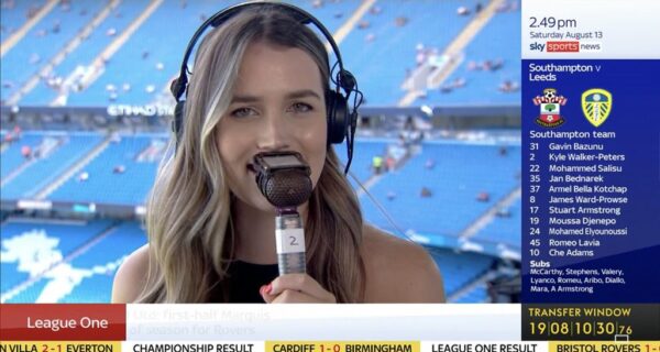 Pien Meulensteen Sky Sports 1