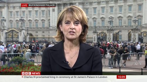 BBC News The Queen Dies