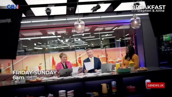 Breakfast with Stephen and Anne GB News Promo 2022 8