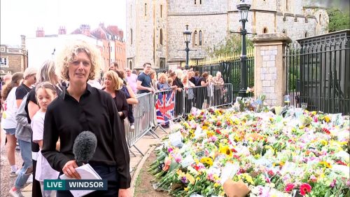 ITV News The Queen Dies