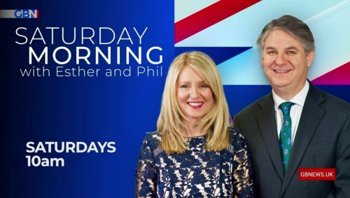 Saturday Morning with Esther and Phil GB News Promo