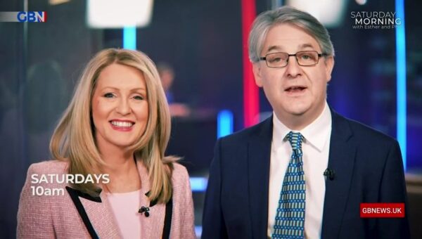 Saturday Morning with Esther and Phil GB News Promo 2022 2