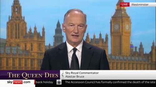 Sky News The Queen Dies
