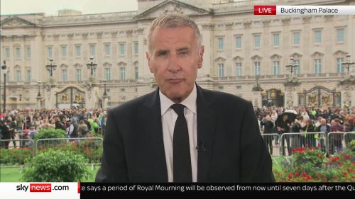 Sky News The Queen Dies