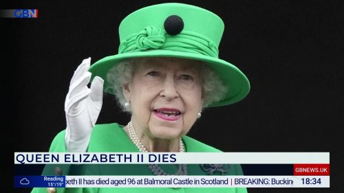 The Queen Dies GB News