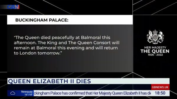The Queen Dies GB News 6 The Queen Dies GB News 6