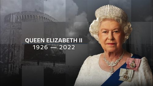 The Queen Dies ITV News
