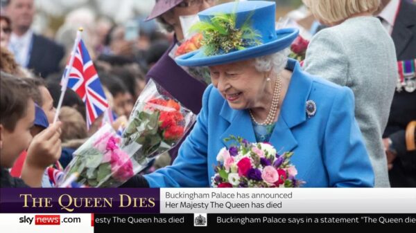 The Queen Dies Sky News 12 The Queen Dies Sky News 12