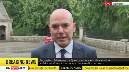 The Queen Dies Sky News