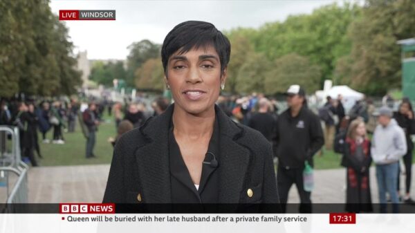 The Queens Funeral BBC News Coverage 16