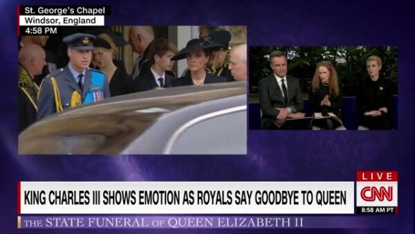 The Queens Funeral CNN News Coverage 14