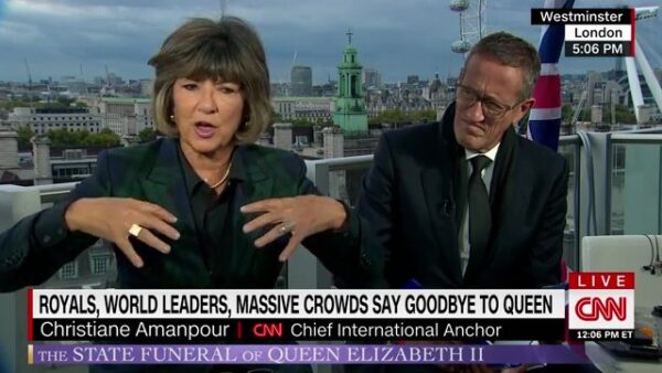 The Queens Funeral CNN News Coverage 15
