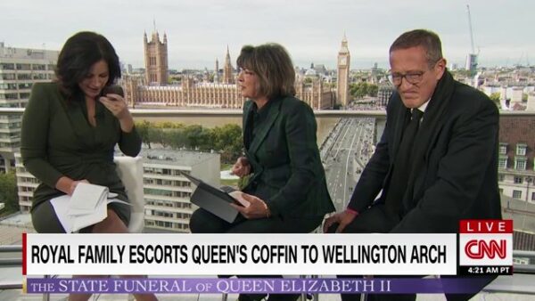 The Queens Funeral CNN News Coverage 8