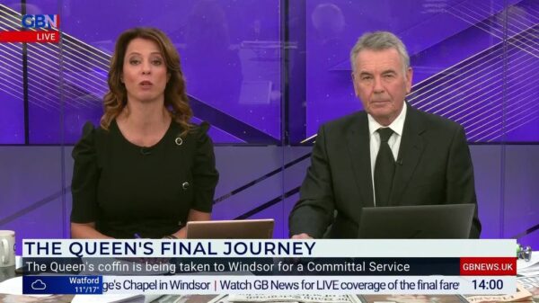 The Queens Funeral GB News Coverage 10