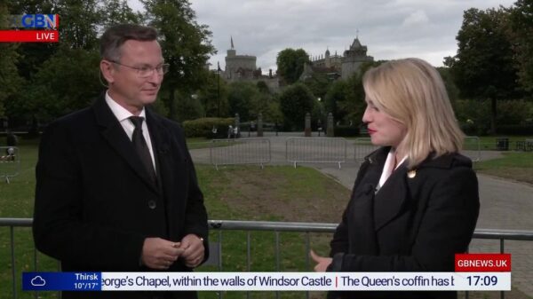 The Queens Funeral GB News Coverage 13