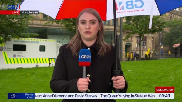 The Queens Funeral GB News Coverage 3