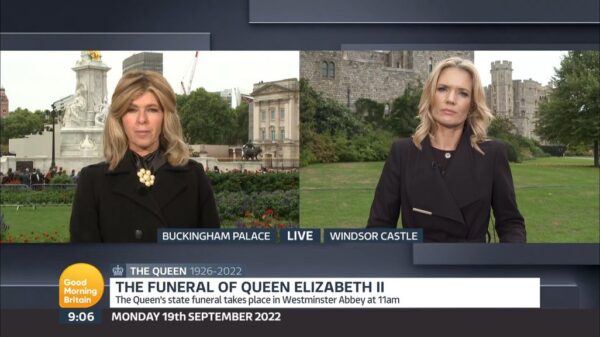 The Queens Funeral ITV News Coverage 3