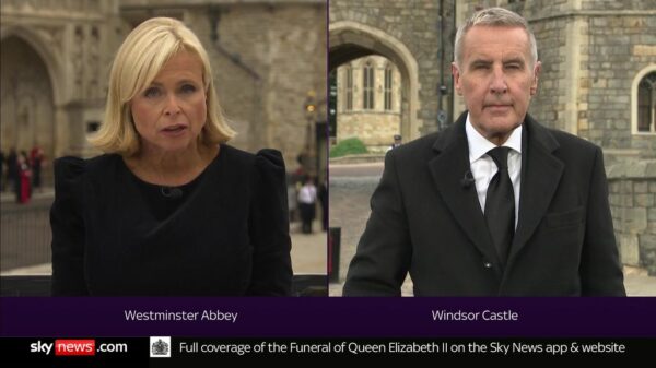 The Queens Funeral Sky News Coverage 1